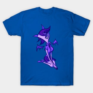 Cute Purple Horned Devil T-Shirt